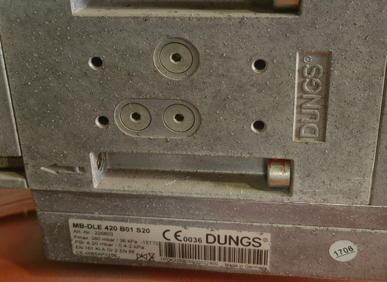 DUNGS 电磁阀 MB-DLE 420 B01 S20